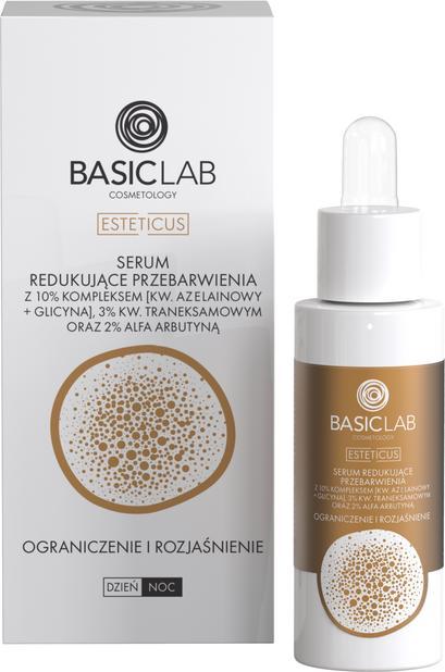 Basiclab Basiclab Cosmetology - Serum redukujące przebarwienia ograniczenie i rozjaśnienie 30 ml Nowość 1