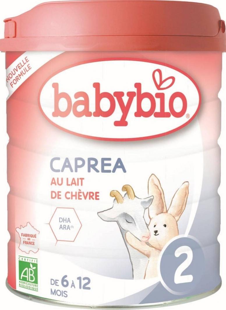 BabyBio Mleko kozie następne od 6 do 12 miesięcy BIO 800 g 1