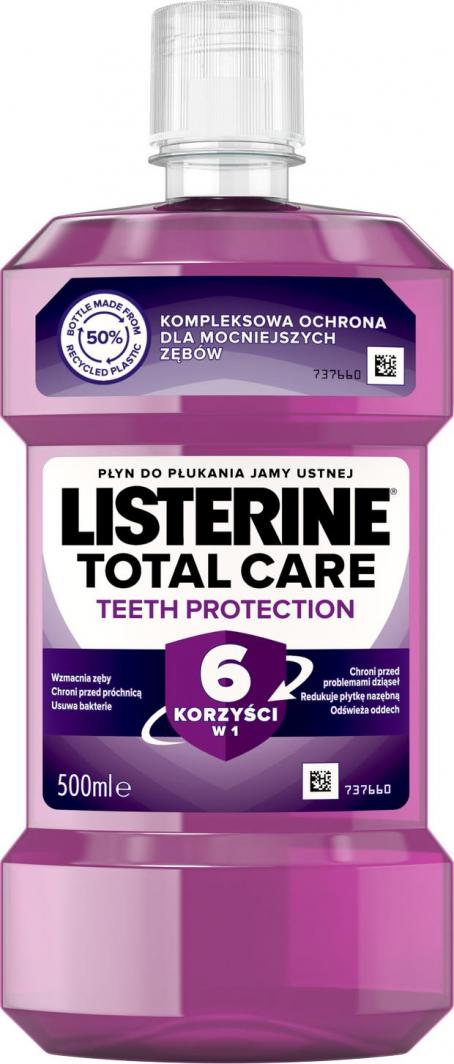 JOHNSON & JOHNSON POLAND SP. Z O.O. Johnson & Johnson Listerine Total Care, płyn do płukania jamy ustnej 250 ml 1