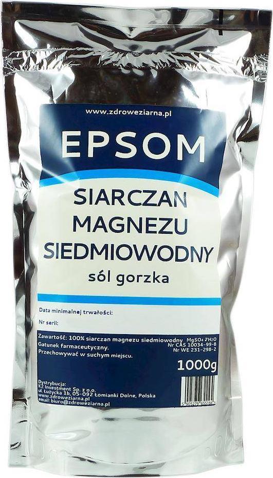 K2 Sól gorzka EPSOM K2 Siarczan magnezu siedmiowodny 1