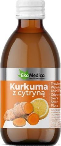 Ekamedica Ekamedica Kurkuma z cytryną 250 ml 1