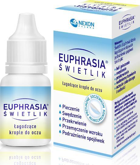 Nexon Pharma Nexon pharm Euphrasia Świetlik, krople do oczu 10 ml 1