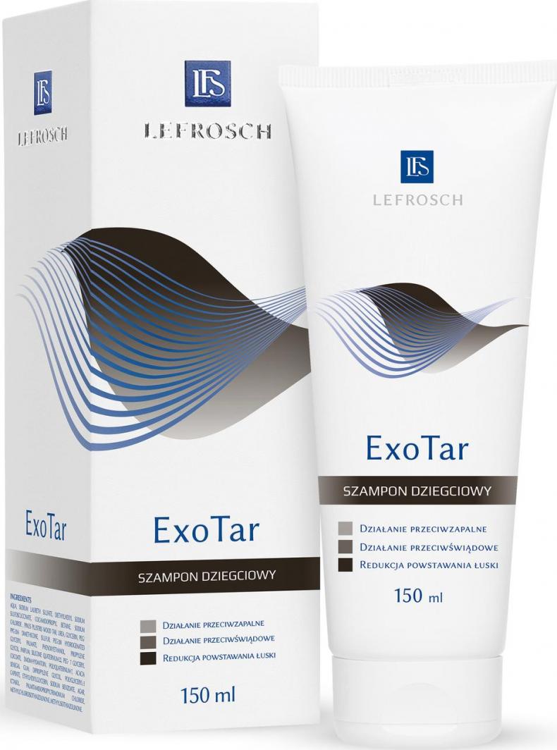 LEFROSCH Sp z o.o. Lefrosch EXOTAR, Szampon dziegciowy 150 ml 1