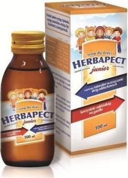 AFLOFARM FARMACJA POLSKA SP. Z O.O. Aflofarm Herbapect Junior, Syrop na kaszel 120 g 1