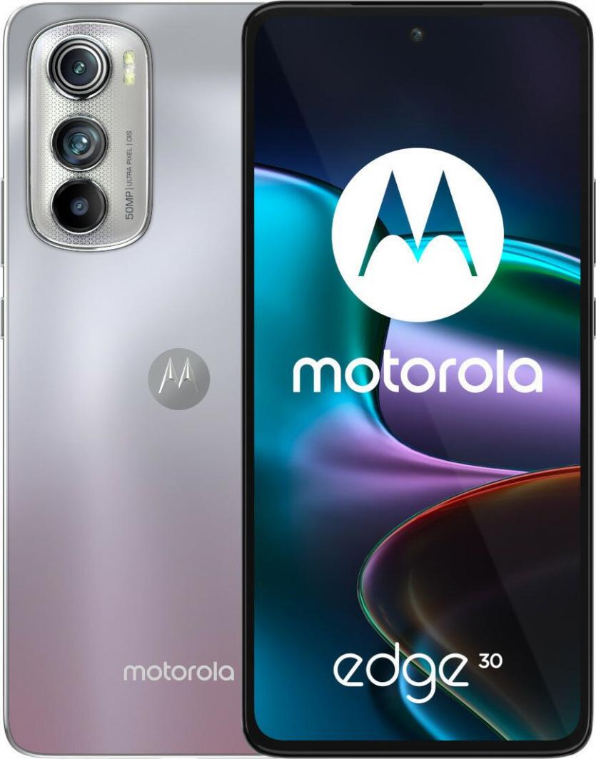 Smartfon Motorola Edge 30 5G 8/128GB Srebrny  (PAUC0039PL) 1
