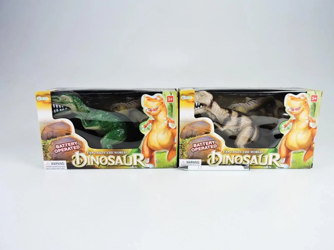 Figurka Hipo Tyranozaur chodzący 28cm światło dźwięk 2 kolory 1003A 1