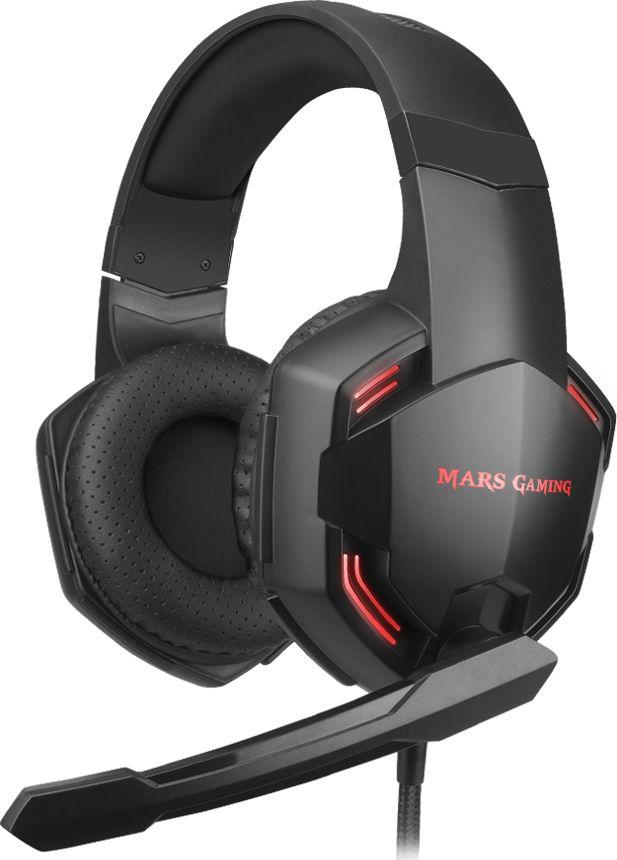 Słuchawki Mars Gaming MHX Pro 7.1 Czarne 1