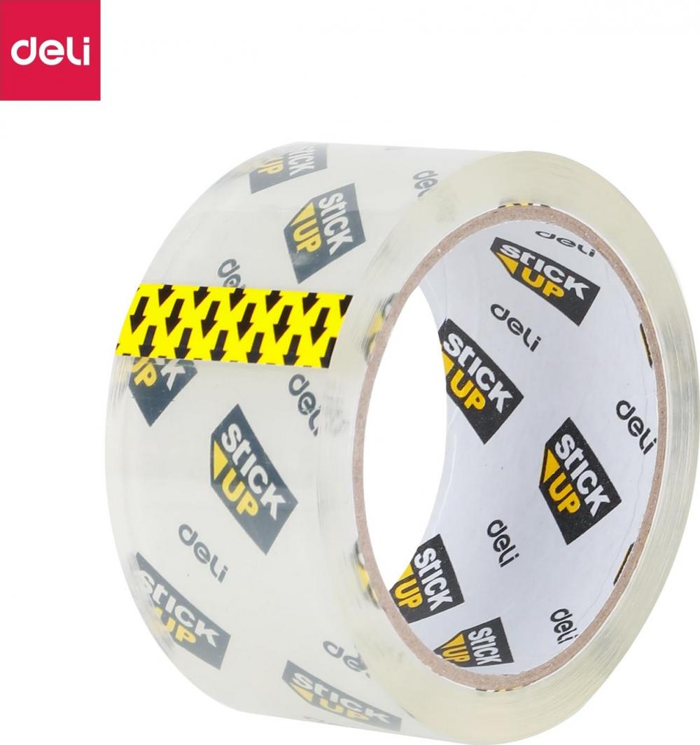 Deli TAŚMA PAKOWA DELI 37661 48MM*50M PRZEŹROCZYSTA AKRYLOWA OPAKOWANIE 6 ROLEK 1