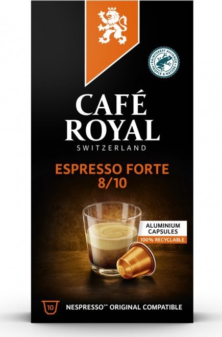 CAFE ROYAL Kapsułki kawowe CAFE ROYAL ESPRESSO FORTE, 10 szt 1