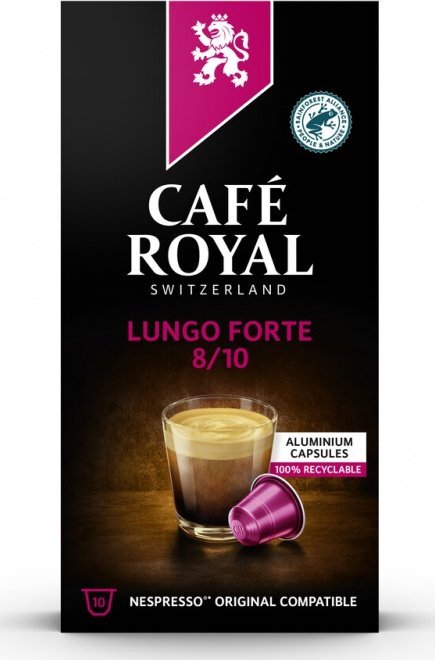 CAFE ROYAL Kapsułki kawowe CAFE ROYAL LUNGO FORTE, 10 szt 1