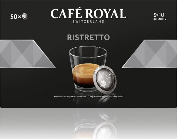 CAFE ROYAL Kapsułki kawowe pads CAFE ROYAL RISTRETTO, 50 szt 1