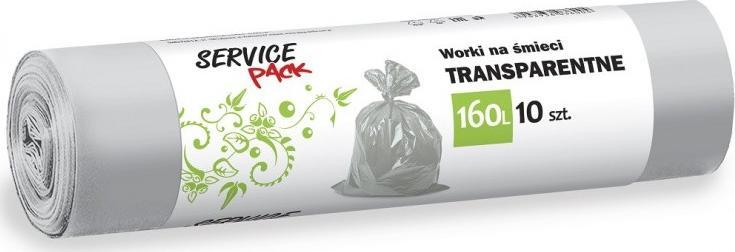 Stella Worki na śmieci STELLA LDPE 160L 10 szt. transparentne 1