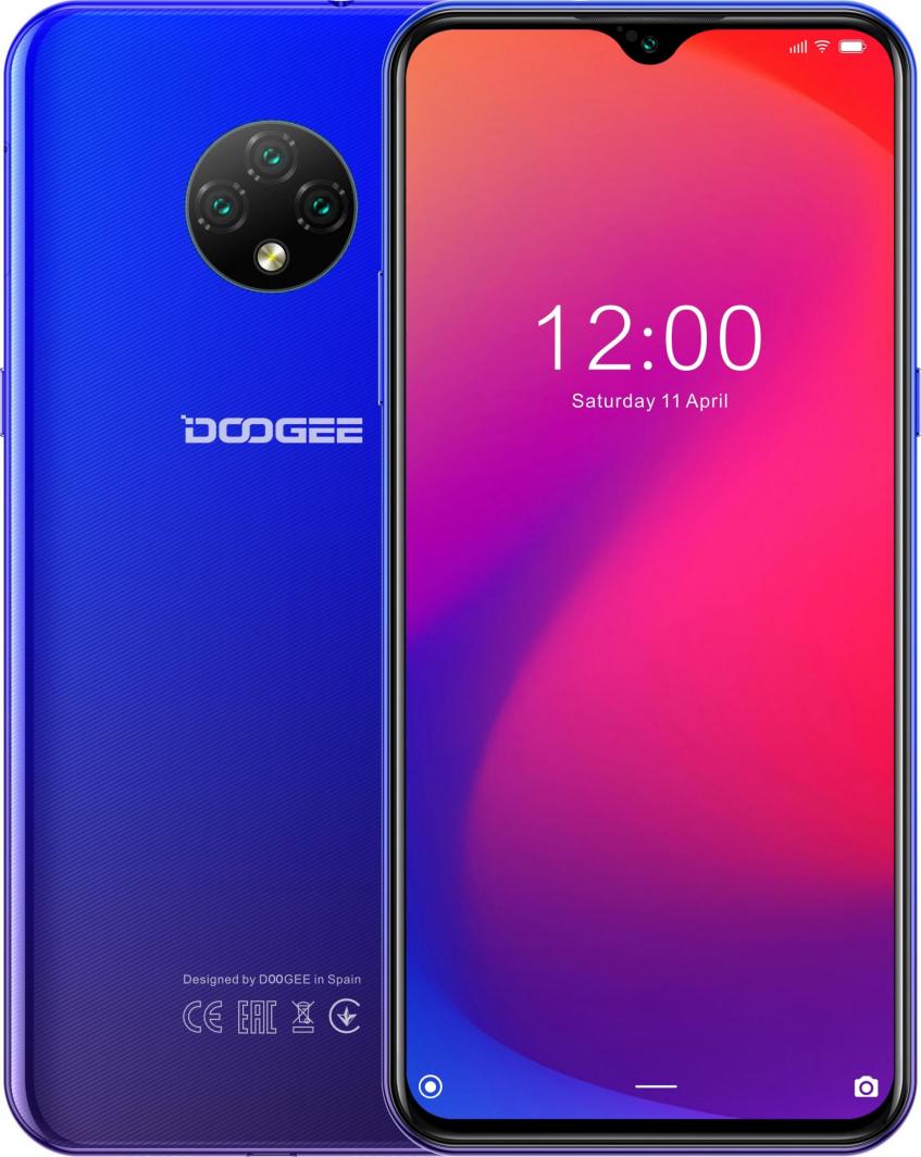 Smartfon DooGee X95 3/16GB Dual SIM Niebieski 1