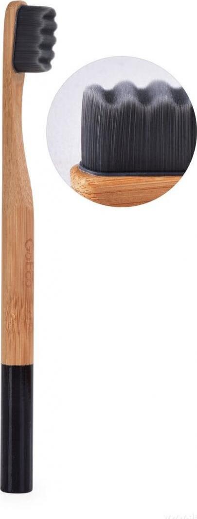 GoEco Bambusowa szczoteczka do zębów GoEco BAMBOO czarna 1