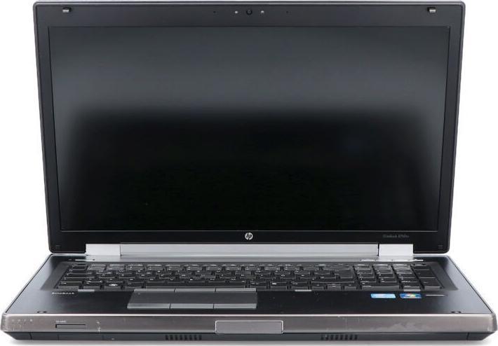 Laptop HP HP EliteBook 8540W i7-640M 8GB NOWY DYSK 240GB SSD 1920x1080 Nvidia Quadro FX880M Klasa A- 1