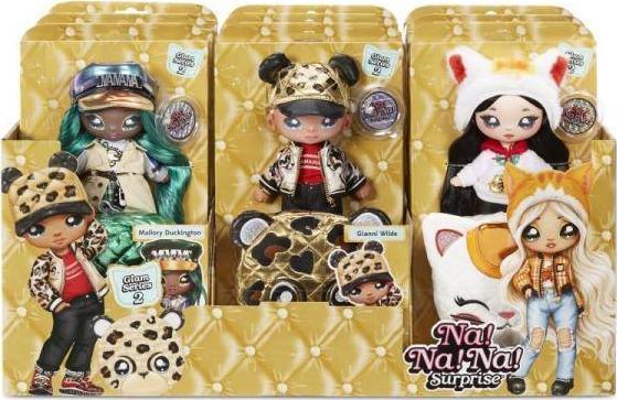 MGA MGA Na! Na! Na! Lalka z torebką Seria 2 Surprise 2-in-1 Fashion Doll and Purse Glam p9 579236 mix cena za 1 szt 1