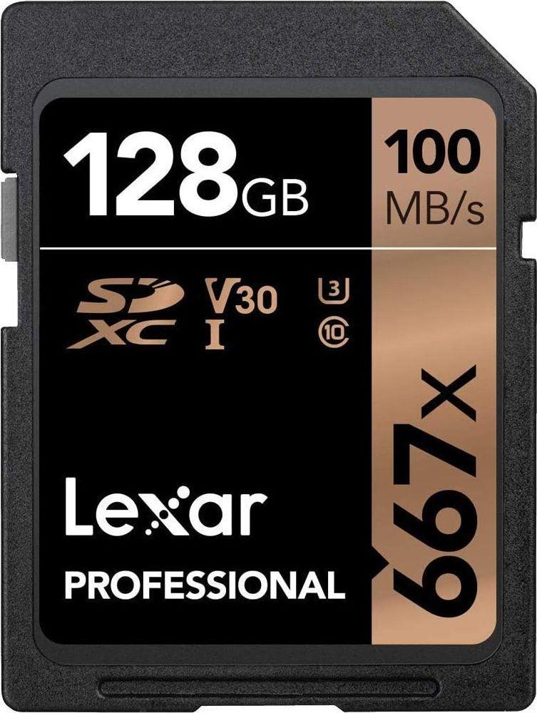 Karta Lexar Professional 667x SDXC 128 GB Class 10 UHS-I/U3 V30 (LSD128B667) 1