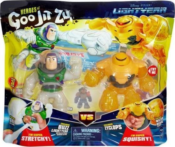 Figurka TM-TOYS Goo Jitzu Lightyear - figurki Buzz vs. Cyclops 1