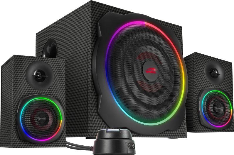 Głośniki komputerowe Speedlink GRAVITY CARBON RGB 2.1 Subwoofer System 1