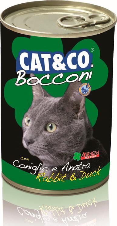 Cat&Co Cat&Co Kawałki Z Królikiem I Kaczką 400G 1
