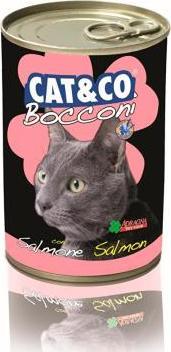 Cat&Co Cat&Co Kawałki Z Łososiem 400G 1