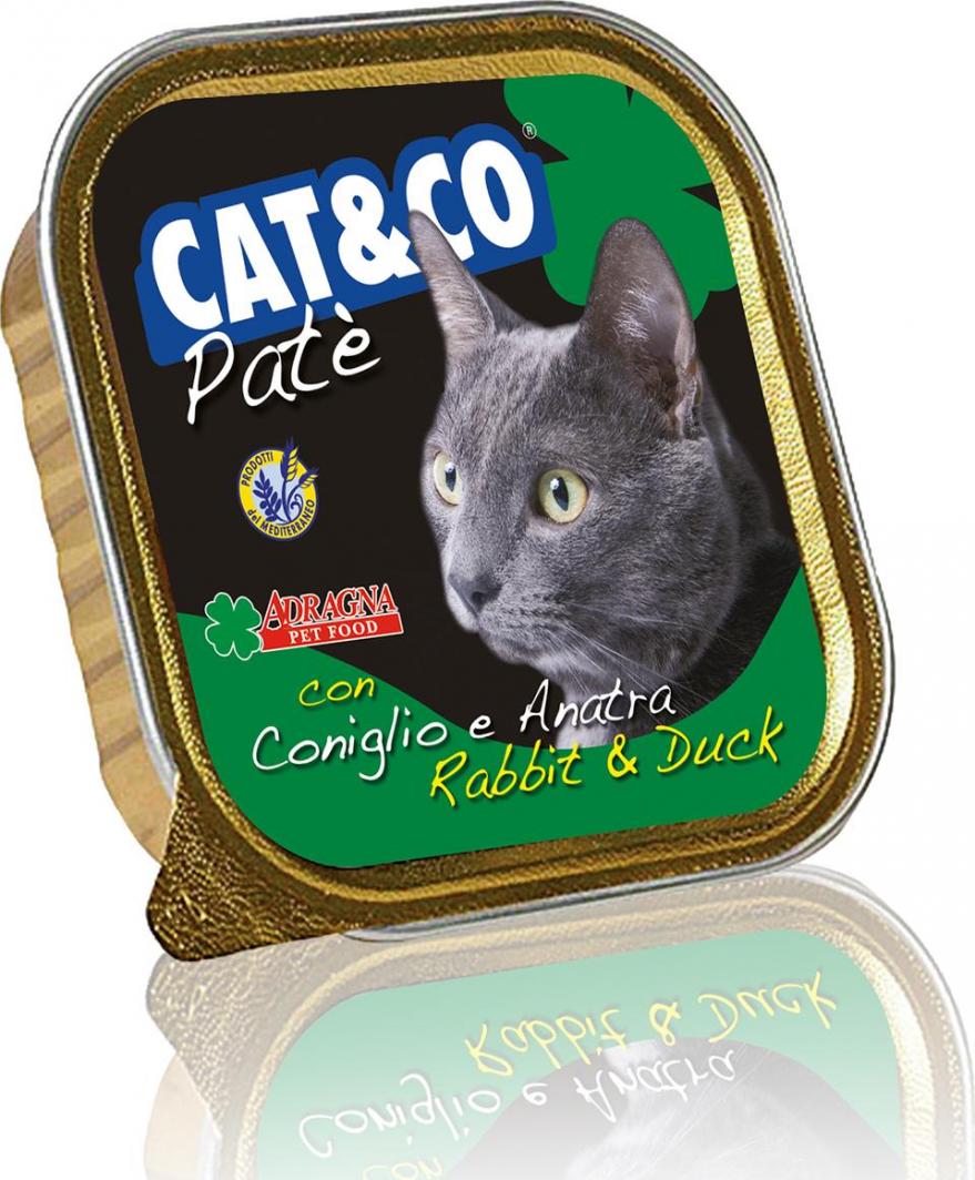 Cat&Co Cat&Co Pasztet Z Królikiem I Kaczką 100G 1