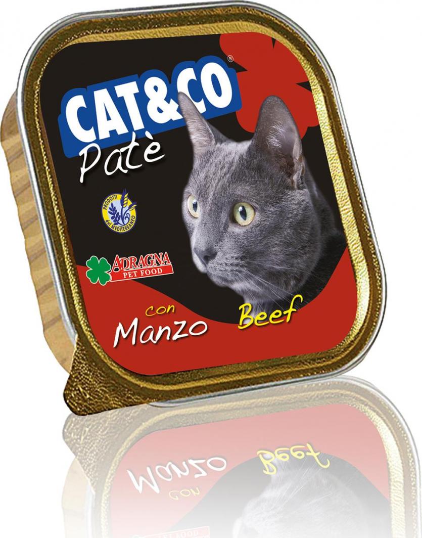 Cat&Co Cat&Co Pasztet Z Wołowiną 100G 1