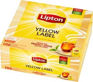 Lipton LIPTON Yellow Label Herbata Czarna 100 Torebek 1