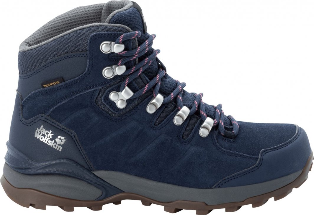 Buty trekkingowe damskie Jack Wolfskin Refugio Texapore Mid granatowe r. 40 1