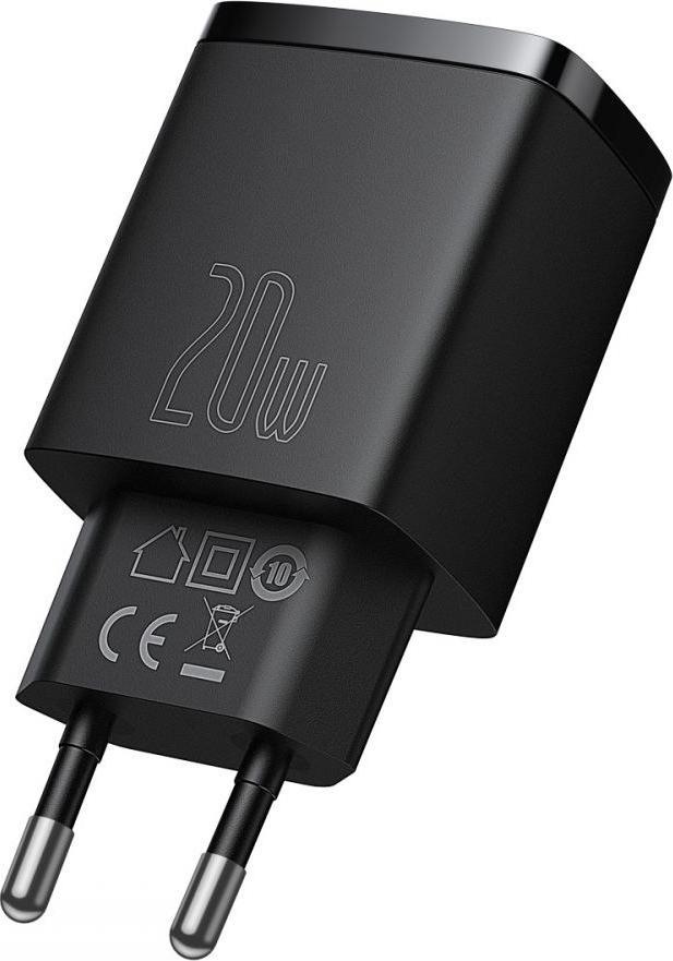 Ładowarka Baseus 1x USB-A 1x USB-C 3 A (FD-1588-6953156207233) 1