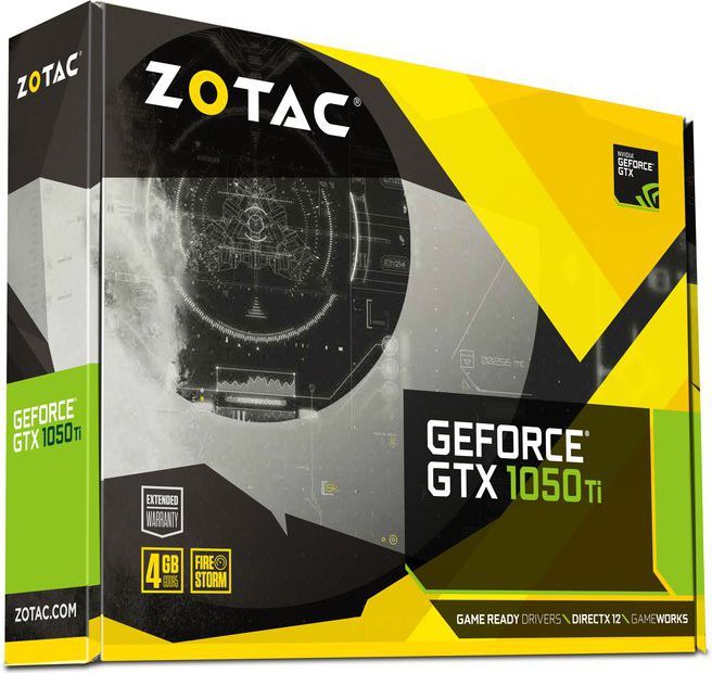 PCパーツ ZOTAC GeForce GTX 1050 Ti 4GB Mini ZOTAC GeForce® GTX 1050 Ti Mini | ZOTAC