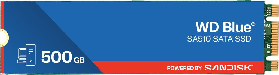 Dysk SSD SanDisk Blue SA510 500GB M.2 2280 SATA III (WDS500G3B0B) 1