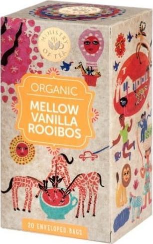 Ministry Of Tea HERBATKA ROOIBOS O SMAKU WANILIOWYM (MELLOW ROOIBOS VANILLA) BIO (20 x 1,75 g) 35 g - MINISTRY OF TEA 1