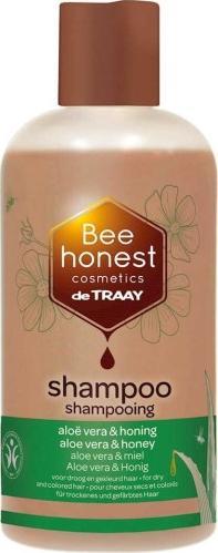 BEE HONEST Szampon Do Włosów Suchych I Farbowanych Aloes I Miód Eco 250 Ml - Bee Honest 1