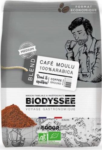 Kawa mielona Biodyssee Kawa 100% Arabica mielona 500g EKO Biodyssee 1