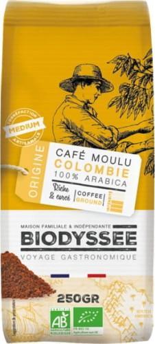 Kawa mielona Biodyssee Kawa 100% Arabica Kolumbia mielona 250g EKO Biodyssee 1
