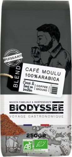 Kawa mielona Biodyssee Kawa 100% Arabica mocna mielona 250g EKO Biodyssee 1