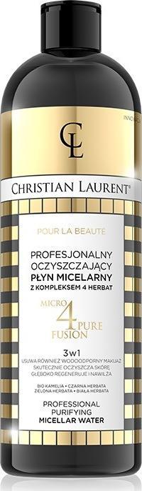 Christian Laurent CHRISTIAN LAURENT_Pour La Beaute profesjonalny oczyszczający płyn micelarny z kompleksem 4 herbat 500ml 1