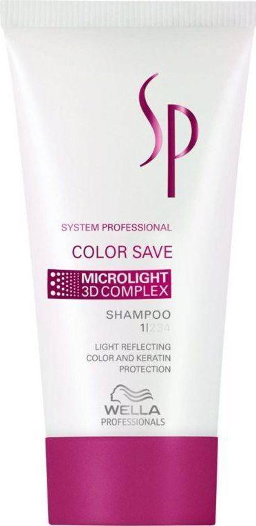 Wella WELLA PROFESSIONALS_SP Color Shave Shampoo szampon delikatnie oczyszczający do włosów farbowanych 30ml 1