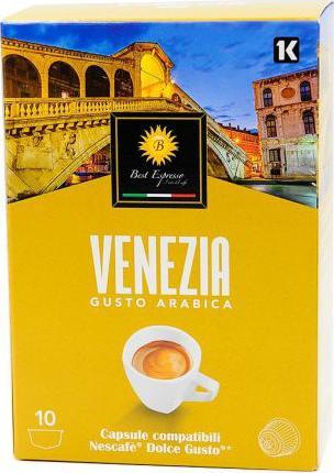 Best Espresso S.p.A. Kapsułki do Dolce Gusto* 10 szt. VENEZIA ARABICA - Best Espresso 1