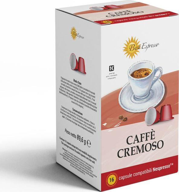 Best Espresso S.p.A. Kapsułki do Nespresso* 16 szt. CREMOSO - kremowa - Best Espresso 1