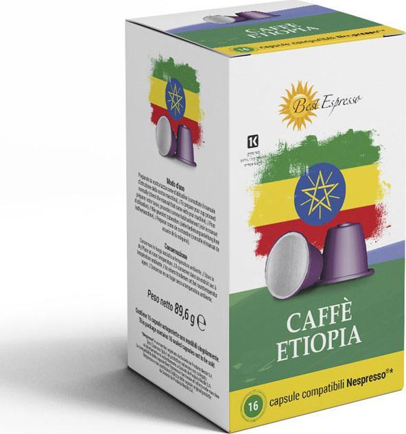 Best Espresso S.p.A. Kapsułki do Nespresso* 16 szt. ETIOPIA - Best Espresso 1
