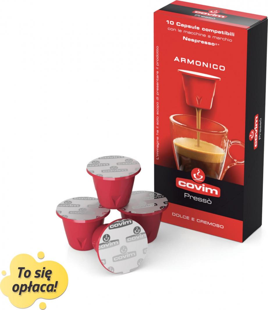 Covim Kapsułki do Nespresso* 10 szt. ARMONICO - harmonijna - Covim 1