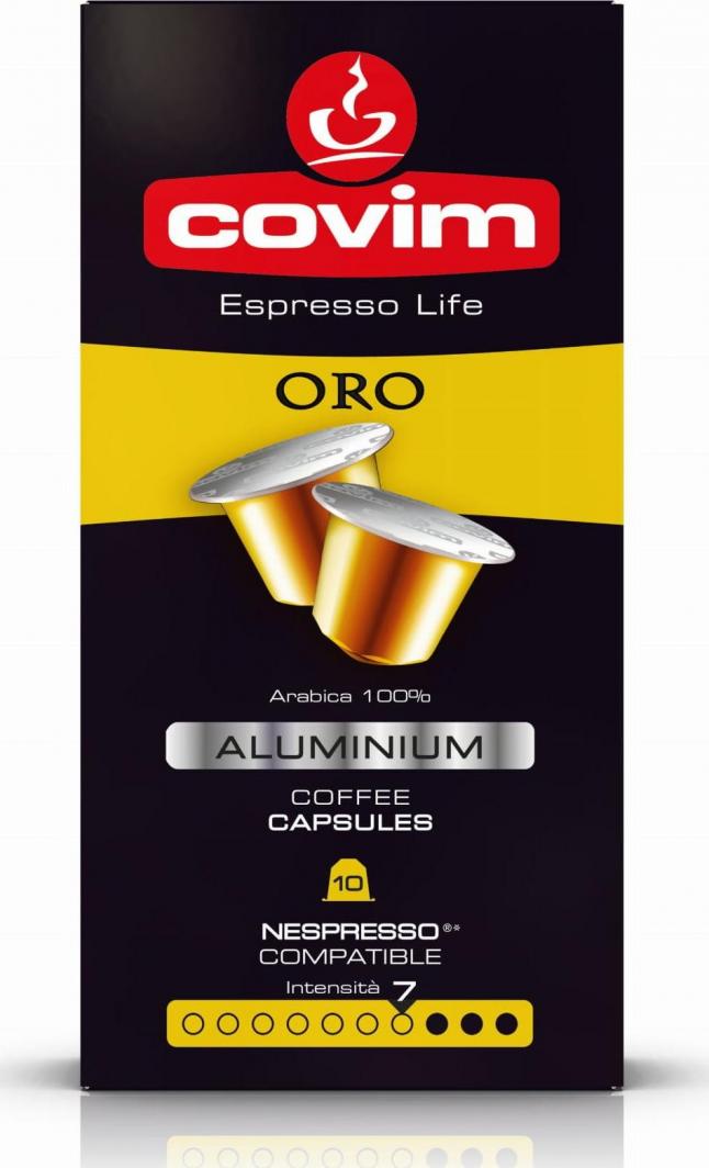 Covim Kapsułki do Nespresso* 10 szt. ORO - złota - Covim 1