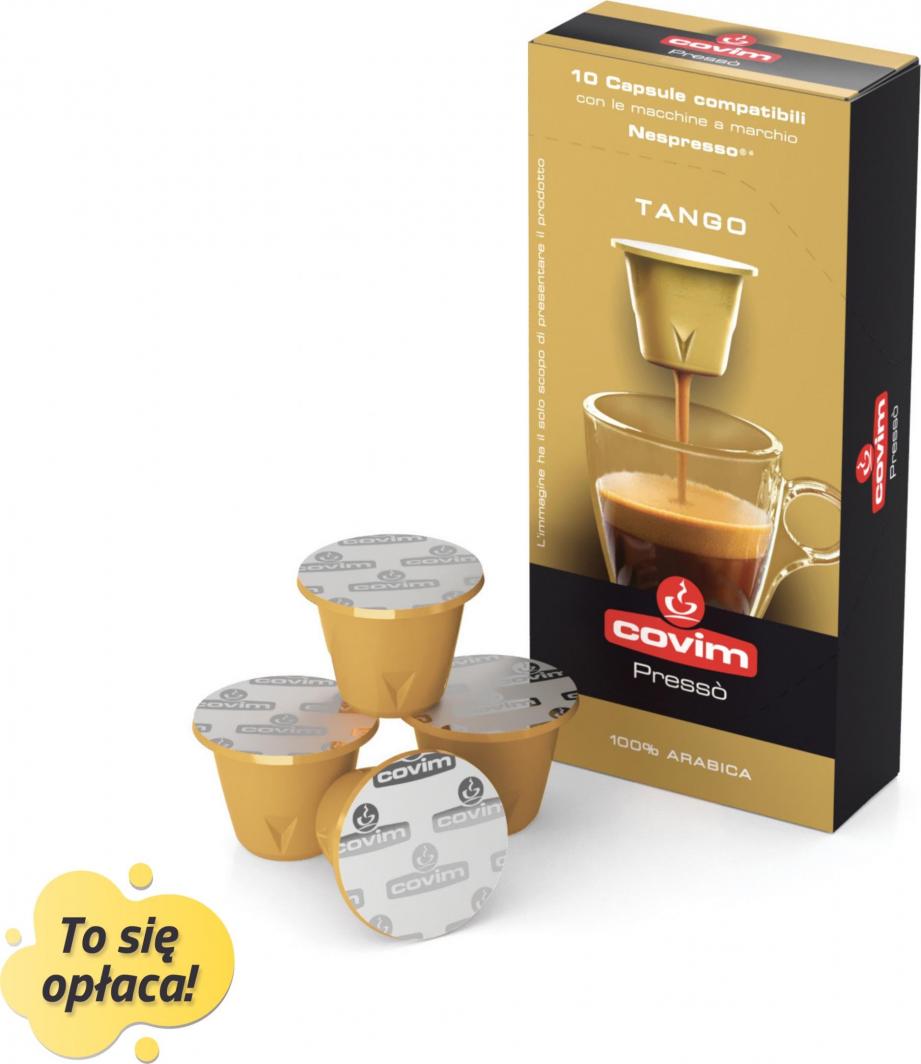 Covim Kapsułki do Nespresso* 10 szt. TANGO - Covim 1