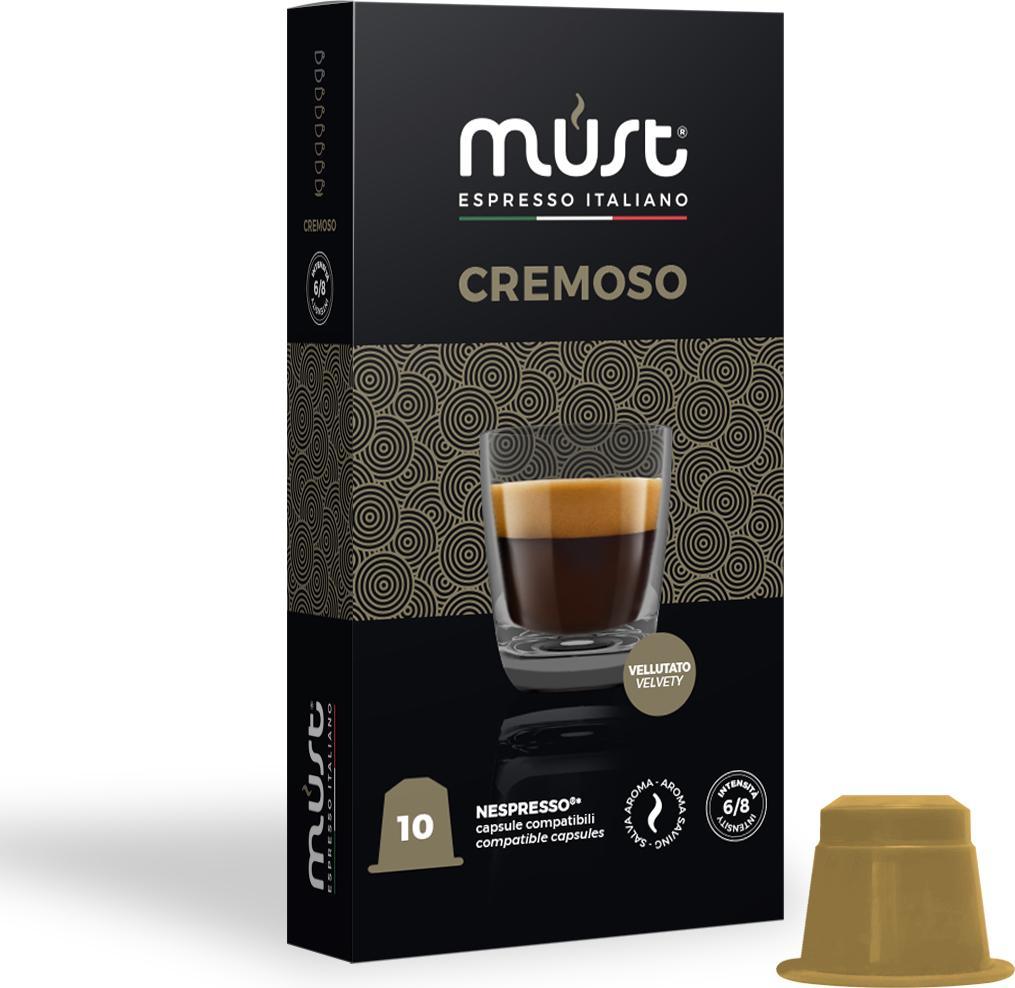 MUST Kapsułki do Nespresso* 10 szt. CREMOSO - kremowa - Must Espresso 1