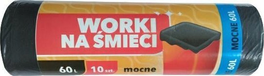 Horeca Worki Na Śmieci Mocne 60l Horeca 10szt Granit.. 1
