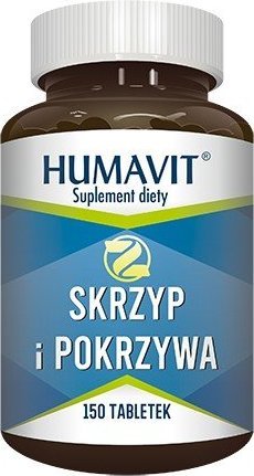 Humavit Z drożdże piwne skrzyp i pokrzywa 150 tabletek - Długi termin ważności! 1