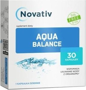Novativ AquaBalance, 30 kapsułek - Długi termin ważności! 1