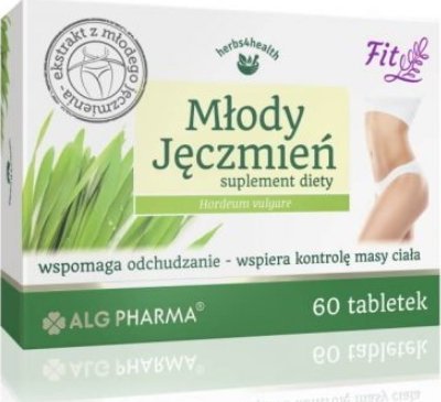 Alg Pharma Młody jęczmień, 60 tabletek - Długi termin ważności! 1
